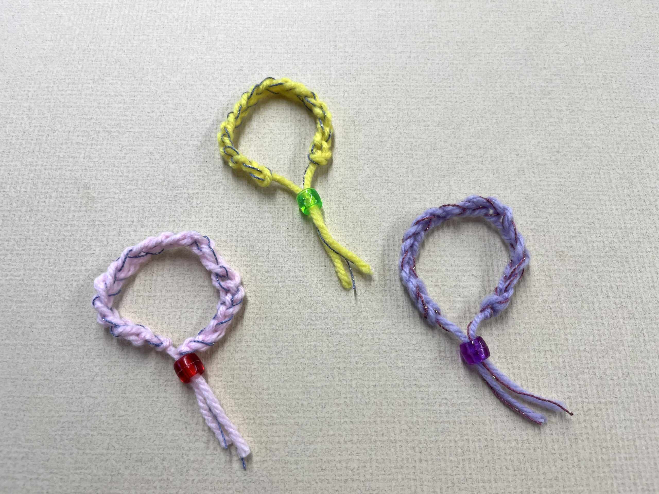 かぎ針ブレスレット